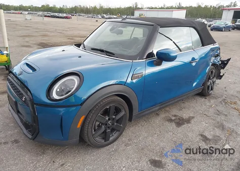 2022 Mini Convertible Cooper S from USA, damaged, VIN WMW43DL06N3P19784